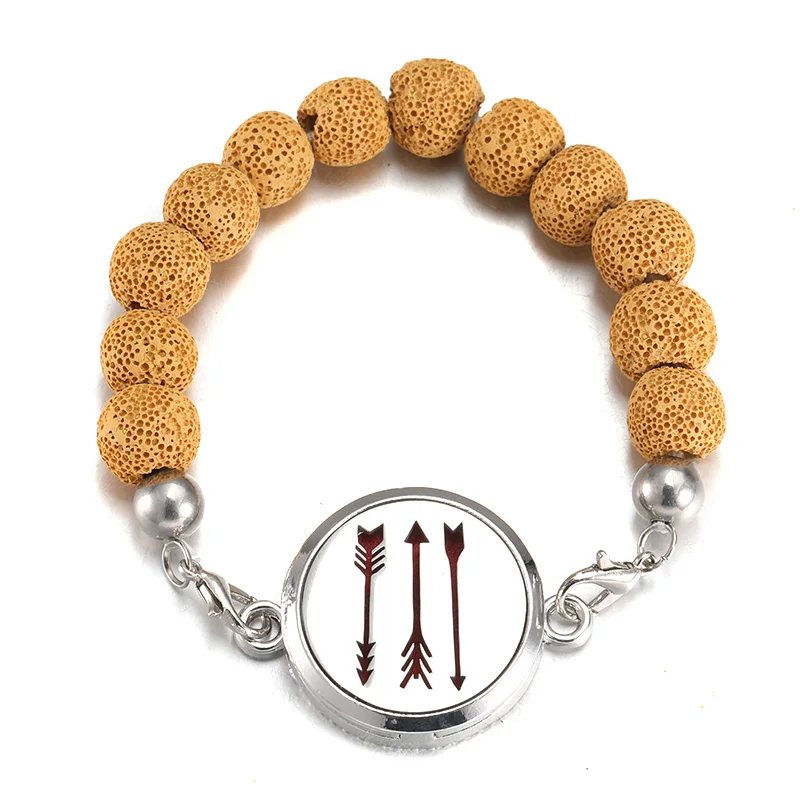 Natural Lava Rock Stone Beaded 12 Colors Arrow Stainless Steel Essential Oil Diffuser Aromatherapy Box Bracelets Women Jewelry
Natural Lava Rock Stone Beaded 12 Colors Arrow Stainless Steel Essential Oil Diffuser Aromatherapy Box Bracelets Women Jewelry