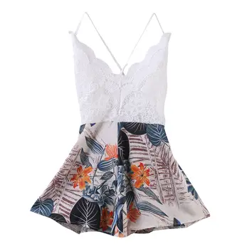 Women Ladies Clubwear Floral V Neck Backless Romper Playsuit Bodycon Party Jumpsuit Romper Trousers
Women Ladies Clubwear Floral V Neck Backless Romper Playsuit Bodycon Party Jumpsuit Romper Trousers