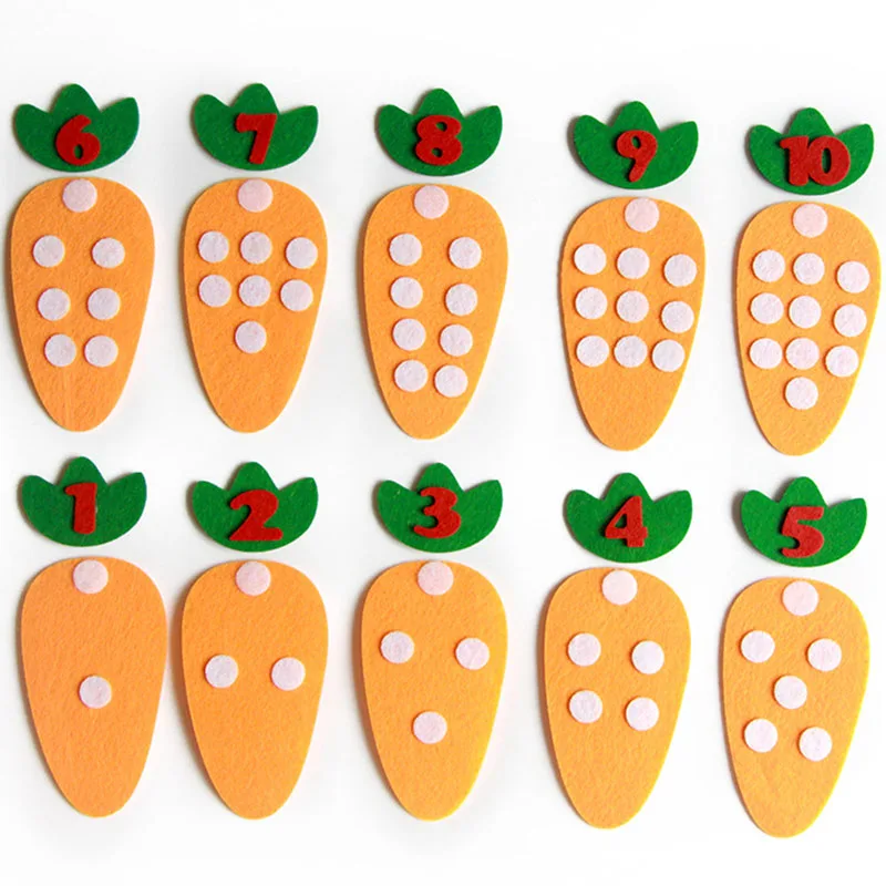 Montessori Materials Educational Toys for Children Puzzle Handmade DIY Creative Kids Toys Kindergarten Carrot Digital Teach Aids
Montessori Materials Educational Toys for Children Puzzle Handmade DIY Creative Kids Toys Kindergarten Carrot Digital Teach Aids