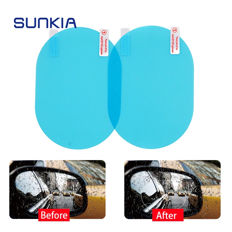 2Pcs/Set Anti Fog Car Mirror Window Clear Film Anti Fog Car Rearview Mirror Protective Film Waterproof Rainproof Car Sticker
2Pcs/Set Anti Fog Car Mirror Window Clear Film Anti Fog Car Rearview Mirror Protective Film Waterproof Rainproof Car Sticker