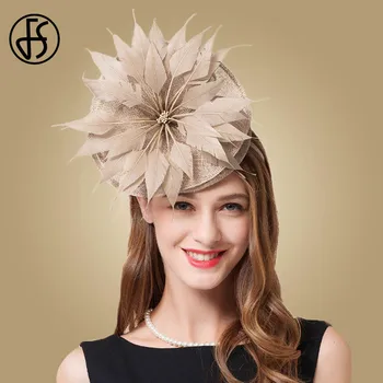 FS 2019 Brown Fascinator Hats Elegant Sinamay Ladies Wedding Hat Kentucky Derby Feather Vintage Pillbox Caps Church Fedoras
FS 2019 Brown Fascinator Hats Elegant Sinamay Ladies Wedding Hat Kentucky Derby Feather Vintage Pillbox Caps Church Fedoras