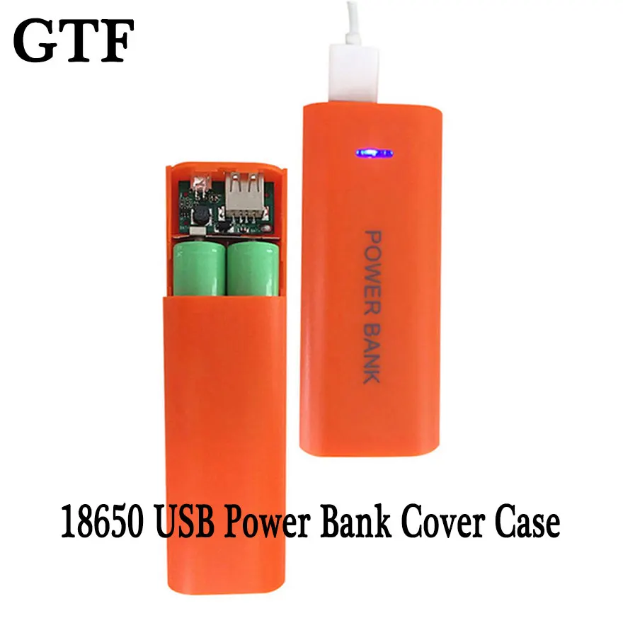 GTF LED USB Power Bank Cover Case Kits 5600mAh 2x18650 Battery DIY Power Bank Battery Charger Storage Boxes No 18650 Battery
GTF LED USB Power Bank Cover Case Kits 5600mAh 2x18650 Battery DIY Power Bank Battery Charger Storage Boxes No 18650 Battery