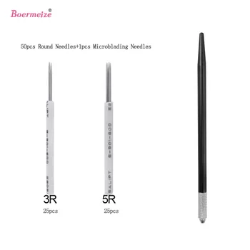 Manual Microblading Pen Shadowing Misty Microblading Hand Tool With 50Pcs Round NeedleTattoo Eyebrow Tools
Manual Microblading Pen Shadowing Misty Microblading Hand Tool With 50Pcs Round NeedleTattoo Eyebrow Tools