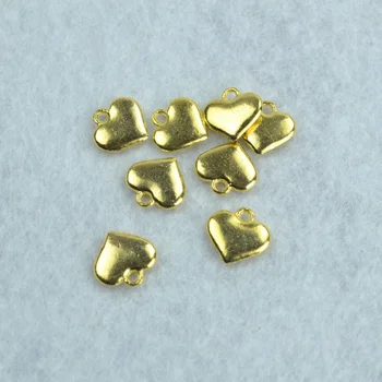 150pcs new design Gold metal charms heart pendants,necklace or bracelets for jewelry making Z142058
150pcs new design Gold metal charms heart pendants,necklace or bracelets for jewelry making Z142058