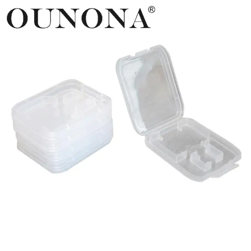 OUNONA 5pcs Plastic Memory Card Case Holder for SanDisk / Kingston / Transcend / Samsung SD Micro SD T-Flash Card
OUNONA 5pcs Plastic Memory Card Case Holder for SanDisk / Kingston / Transcend / Samsung SD Micro SD T-Flash Card