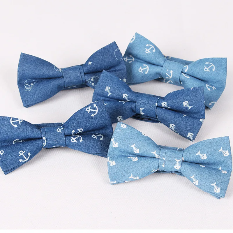 TieSet Men's Bowtie Neckwear Bowknot Bowties Cravats Casual Denim Cotton Skull Anchor Floral Bow Tie Wedding Gifts T-126
TieSet Men's Bowtie Neckwear Bowknot Bowties Cravats Casual Denim Cotton Skull Anchor Floral Bow Tie Wedding Gifts T-126