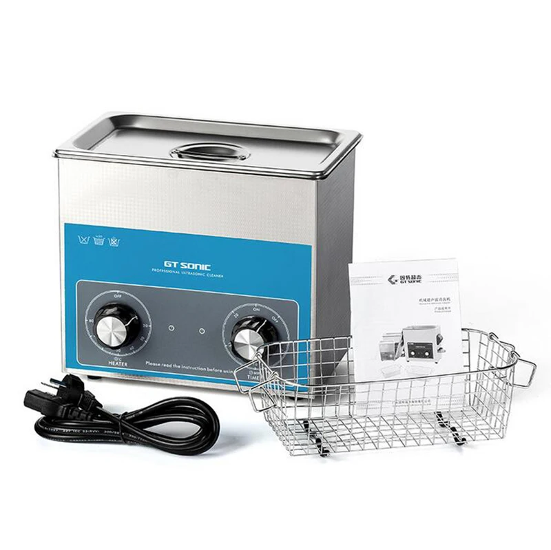 VGT-1730QT Ultrasonic Cleaner Timer Temperature Setting Stainless Tank Bath For Electronic Surgical Parts Cleaning Machine 3L
VGT-1730QT Ultrasonic Cleaner Timer Temperature Setting Stainless Tank Bath For Electronic Surgical Parts Cleaning Machine 3L