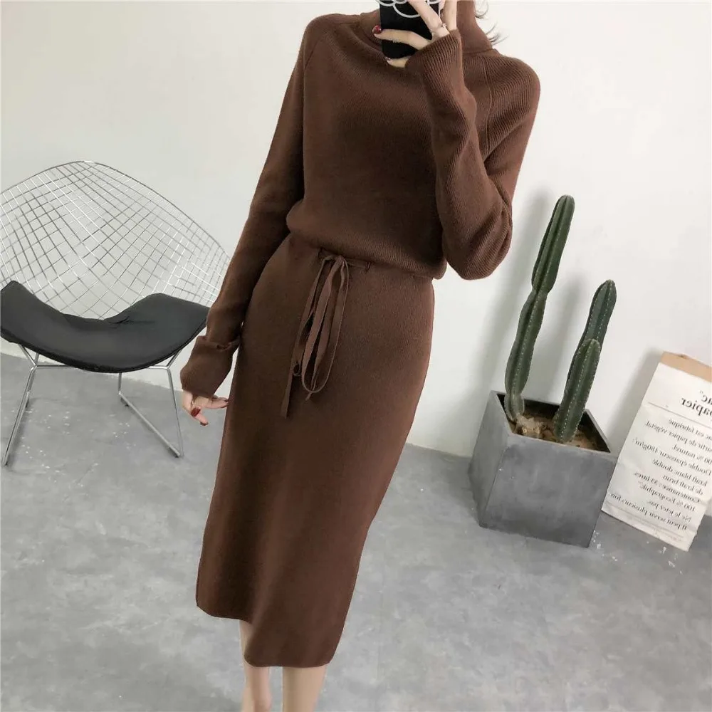 Hole Women Long Pullover loose Sweater dress Turn-down Collar Knitted Sweaters Fall Winter Pull Lace Up Jumpers oversized
Hole Women Long Pullover loose Sweater dress Turn-down Collar Knitted Sweaters Fall Winter Pull Lace Up Jumpers oversized