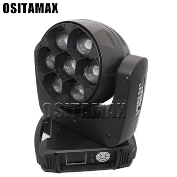 2019 New LED Bee Eye Zoom Wash Moving Head Light 7x40w 4IN1 RGBW Strobe Effect DMX512 Stage Light Party Disco Beam Light
2019 New LED Bee Eye Zoom Wash Moving Head Light 7x40w 4IN1 RGBW Strobe Effect DMX512 Stage Light Party Disco Beam Light