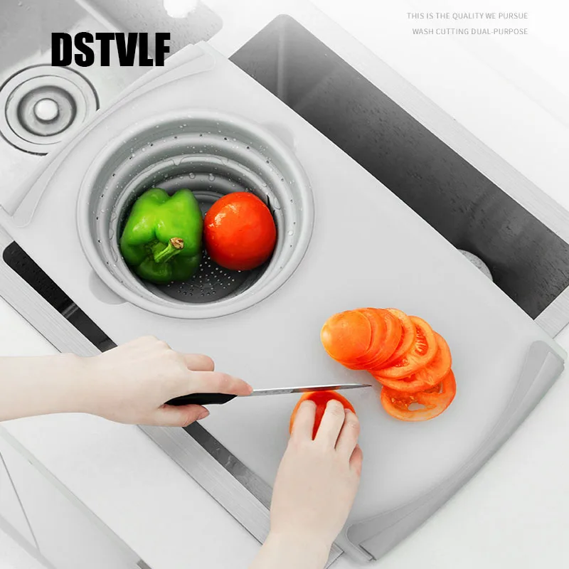 Multi-Functional 3 in 1 Chopping Board Detachable Folding Drain Basket Sink Cutting Board Kitchen Tools
Multi-Functional 3 in 1 Chopping Board Detachable Folding Drain Basket Sink Cutting Board Kitchen Tools