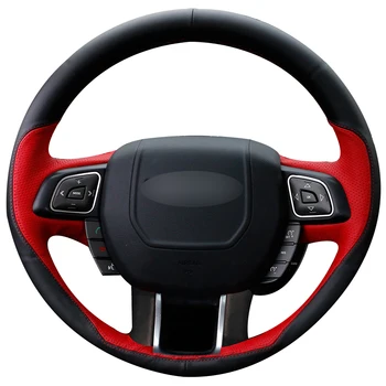 Black Leather Red Leather Car Steering Wheel Cover for Land Rover Range Rover Evoque 2012-2016
Black Leather Red Leather Car Steering Wheel Cover for Land Rover Range Rover Evoque 2012-2016
