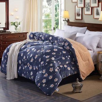 Warm Winter Comforter CamoFleece Quilted Thicken Bedding Comforter Printed Edredom Winter Quilts Single Double Size Duvet
Warm Winter Comforter CamoFleece Quilted Thicken Bedding Comforter Printed Edredom Winter Quilts Single Double Size Duvet