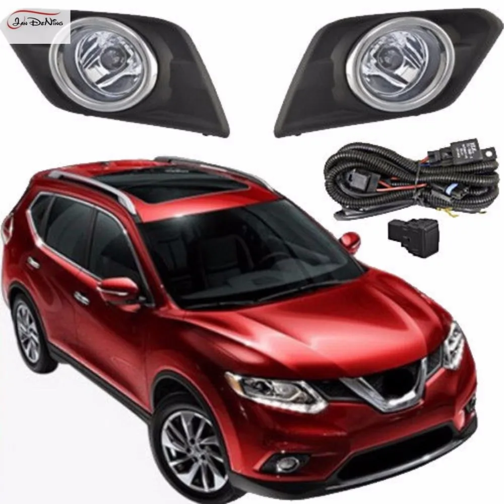 JanDeNing Car Fog Lights For Nissan Pogue / X-Trail 2014~2016 Front Fog Lights Bumper Lamps Assembly Kit (one Pair)
JanDeNing Car Fog Lights For Nissan Pogue / X-Trail 2014~2016 Front Fog Lights Bumper Lamps Assembly Kit (one Pair)