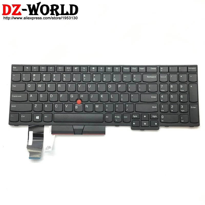 New Original US English Keyboard No Backlit For Lenovo Thinkpad E580 E585 E590 L580 T590 Laptop Teclado 01YP560 01YP720 01YP640
New Original US English Keyboard No Backlit For Lenovo Thinkpad E580 E585 E590 L580 T590 Laptop Teclado 01YP560 01YP720 01YP640
