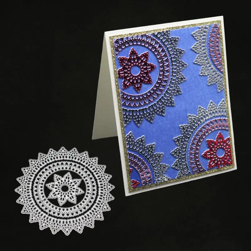 Lace Wreath Metal Cutting Dies Stencil DIY Scrapbooking Album Stamp Paper Card Embossing Crafts Decor Crafts
Lace Wreath Metal Cutting Dies Stencil DIY Scrapbooking Album Stamp Paper Card Embossing Crafts Decor Crafts
