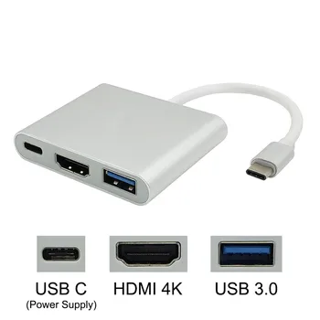 HDMI Adapter USB Type C to HDMI Cable USB C Jack HDMI 4K USB-C Thunderbolt 3 Hub for Apple MacBook Air 2018 LG G6 G7 V40 Thinq
HDMI Adapter USB Type C to HDMI Cable USB C Jack HDMI 4K USB-C Thunderbolt 3 Hub for Apple MacBook Air 2018 LG G6 G7 V40 Thinq