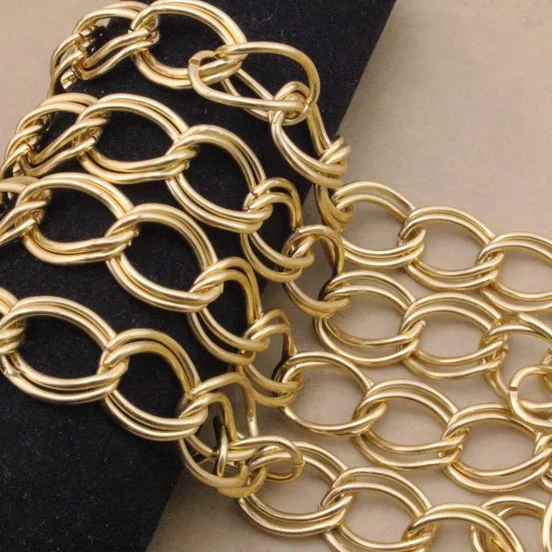 LOULEUR 1meter/lot 16*22*2 Gold Color Hip Hop Link Chain Mens Chunky for Necklace Bracelet Chains Jewelry Findings Making
LOULEUR 1meter/lot 16*22*2 Gold Color Hip Hop Link Chain Mens Chunky for Necklace Bracelet Chains Jewelry Findings Making