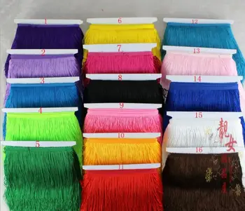 30 Meters/lot 15CM Long Fringe Trim African Tassel Ribbon Lace Accessory Sew Latin Dress Garment Curtain DIY Accessories
30 Meters/lot 15CM Long Fringe Trim African Tassel Ribbon Lace Accessory Sew Latin Dress Garment Curtain DIY Accessories