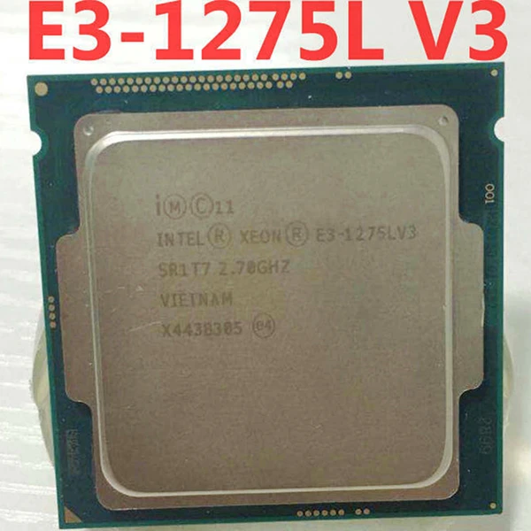 Free shipping E3-1275LV3 2.70GHz Quad-Core 8MB SmartCache E3 1275L V3 HD Graphics DDR3 1600MHz FCLGA1150 TPD 45W
Free shipping E3-1275LV3 2.70GHz Quad-Core 8MB SmartCache E3 1275L V3 HD Graphics DDR3 1600MHz FCLGA1150 TPD 45W