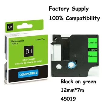 LUDEOU For Dymo D1 45019 12mm Printer Plastic Label Tapes Black on Green etiquetadora Compatible Dymo Refill Roll Ribbon Tapes
LUDEOU For Dymo D1 45019 12mm Printer Plastic Label Tapes Black on Green etiquetadora Compatible Dymo Refill Roll Ribbon Tapes