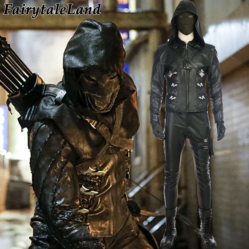Green Arrow season 5 Prometheus cosplay costume Halloween costumes for men Adrian Chase Prometheus Arrow costume custom made
Green Arrow season 5 Prometheus cosplay costume Halloween costumes for men Adrian Chase Prometheus Arrow costume custom made