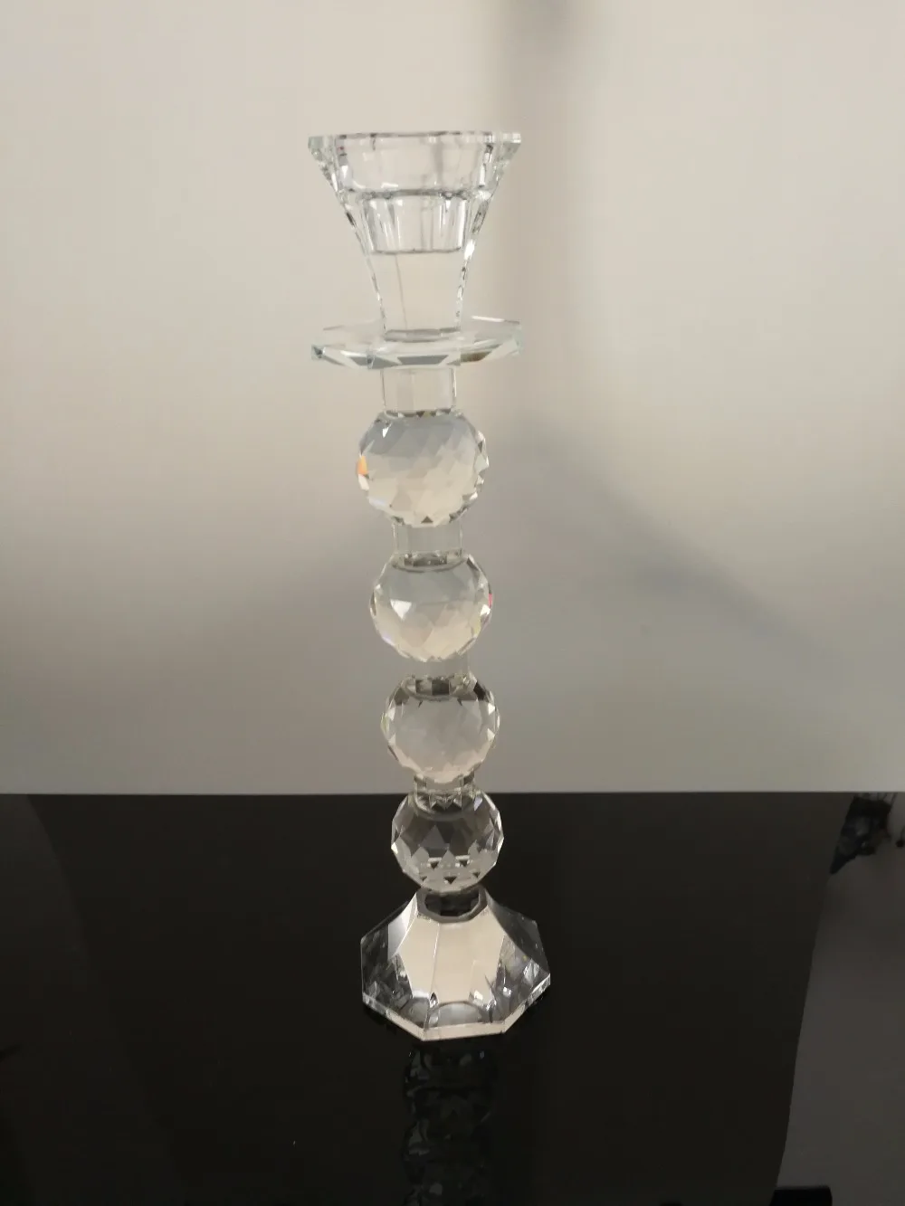 2pcs/set Clear Tall Pillar Candle Holder Wedding Decor Crystal Holders 11.6inch Creative Home Decorative Candlestick Holder
2pcs/set Clear Tall Pillar Candle Holder Wedding Decor Crystal Holders 11.6inch Creative Home Decorative Candlestick Holder