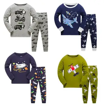 Boy Pajamas Children Cotton sleepwear Boy Night Wear Clothes Set Cotton children clothing 6 s /l
Boy Pajamas Children Cotton sleepwear Boy Night Wear Clothes Set Cotton children clothing 6 s /l