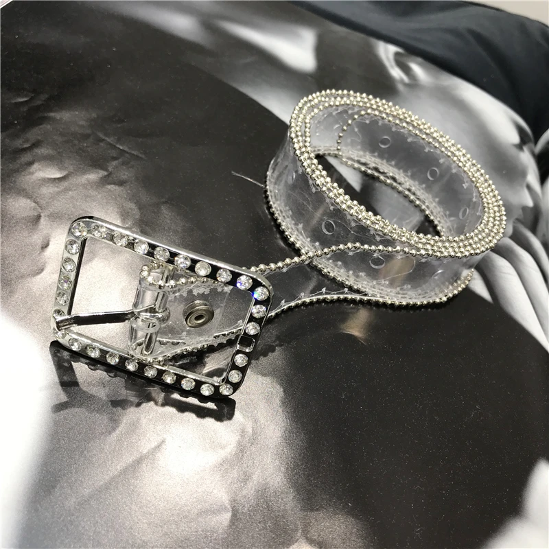 Bling Bling Sparkling Diamond Buckle Belt Female 2019 New Tide Wild Pin Buckle Belt Waist Chain Decoration Women Waistband
Bling Bling Sparkling Diamond Buckle Belt Female 2019 New Tide Wild Pin Buckle Belt Waist Chain Decoration Women Waistband