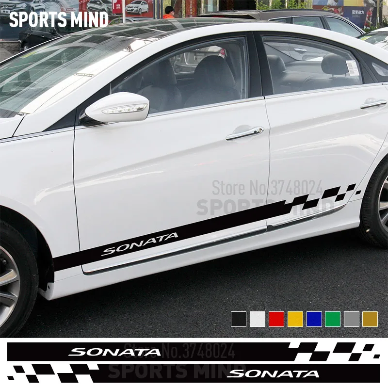 1 Pair Sports Mind Door Side Stripe Car Sticker Decal Automobiles Car Styling For Hyundai Sonata Accessories
1 Pair Sports Mind Door Side Stripe Car Sticker Decal Automobiles Car Styling For Hyundai Sonata Accessories