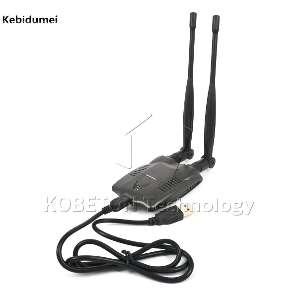 Kebidumei Wireless Wifi Adapter Receiver Long Range Dual Wifi Adapter Wireless Network Card Ralink 3070 High Power 3000mW
Kebidumei Wireless Wifi Adapter Receiver Long Range Dual Wifi Adapter Wireless Network Card Ralink 3070 High Power 3000mW