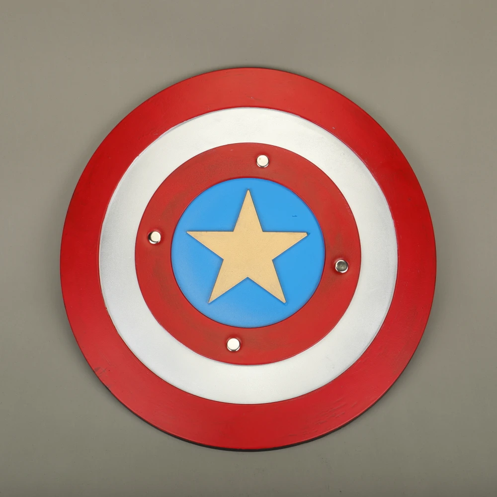 43cm Diameter Avengers Endgame Captain America Shield Styrofoam Weapon Steve Rogers Costume Cosplay Prop Adult (4)