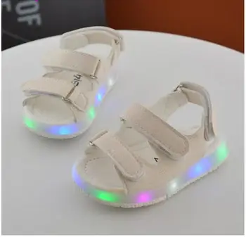 New Summer Kids Led Glowing Sandals Boys Girls Sport Casual Light Shoes Children Baby Flat Shoes Kids Beach Sandals
New Summer Kids Led Glowing Sandals Boys Girls Sport Casual Light Shoes Children Baby Flat Shoes Kids Beach Sandals