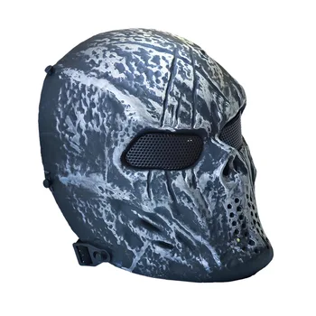 Camouflage Wargame Paintball Skull Mask Outdoor Army Full Face Airsoft Masks Halloween Party Cosplay Mask
Camouflage Wargame Paintball Skull Mask Outdoor Army Full Face Airsoft Masks Halloween Party Cosplay Mask
