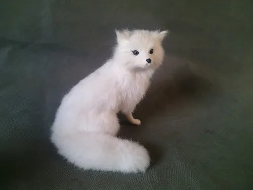 Simulation white long tailed fox polyethylene&furs long tailed fox model funny gift about 16*15CM
Simulation white long tailed fox polyethylene&furs long tailed fox model funny gift about 16*15CM