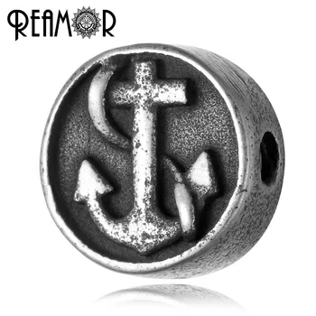 REAMOR Retro 2mm Anchor & Rudder Cross Bead 316l Stainless Steel Small Hole beads Charms for DIY Beaded Bracelets Jewelry Making
REAMOR Retro 2mm Anchor & Rudder Cross Bead 316l Stainless Steel Small Hole beads Charms for DIY Beaded Bracelets Jewelry Making
