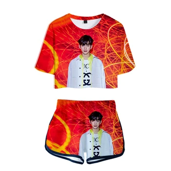 GOT7 KPOP Nope Funny 3D Women Sets New Album Oversize Navel short sleeve and Short Pants O-neck Summer Set XXS-2XL
GOT7 KPOP Nope Funny 3D Women Sets New Album Oversize Navel short sleeve and Short Pants O-neck Summer Set XXS-2XL