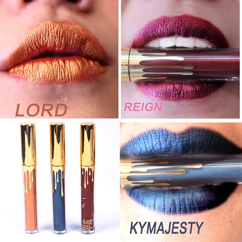 Metal Color Matte Lipgloss Pigment Women Cosmetic Matt Lipstick Liquid Glitter Gloss Ladies Lip Gloss New Women Make Up Lipgloss 
Metal Color Matte Lipgloss Pigment Women Cosmetic Matt Lipstick Liquid Glitter Gloss Ladies Lip Gloss New Women Make Up Lipgloss