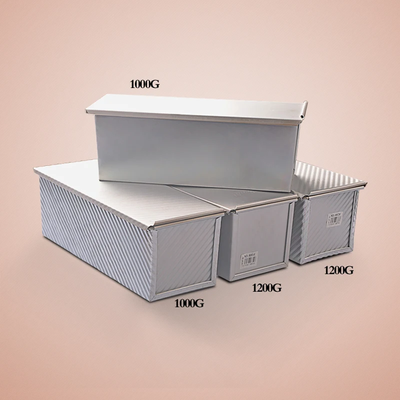 Non Stick golden/black toast box Baguette bread 1000g/1200g Aluminum Alloy Cake Baking Mold household kitchen bread baking tray 
Non Stick golden/black toast box Baguette bread 1000g/1200g Aluminum Alloy Cake Baking Mold household kitchen bread baking tray