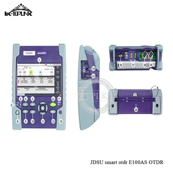 High Performanc E100AS Smart OTDR E100AS Optical Time Domain Reflectometer 30/30dB SM 1310/1550nm visual fault locator
High Performanc E100AS Smart OTDR E100AS Optical Time Domain Reflectometer 30/30dB SM 1310/1550nm visual fault locator