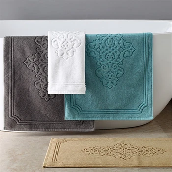 Five star hotel cotton bathroom floor mat cotton family kitchen bathroom jacquard door mat
Five star hotel cotton bathroom floor mat cotton family kitchen bathroom jacquard door mat