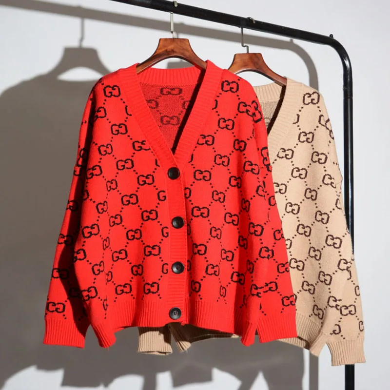 2019 spring clothing early spring new sweater Korean version of lazy wind letter cardigan sweater loose thick coat female B34
2019 spring clothing early spring new sweater Korean version of lazy wind letter cardigan sweater loose thick coat female B34