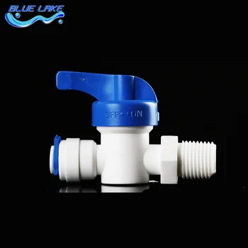 Water purifier Pressure/Storage bucket ball valve/switch/,1/4" outer thread to 1/4" pipe,Water purifier accessories
Water purifier Pressure/Storage bucket ball valve/switch/,1/4" outer thread to 1/4" pipe,Water purifier accessories