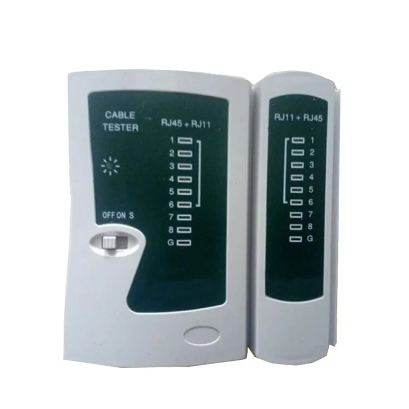 RJ11 RJ45 Network Cable Tester Handheld LAN Cable Tester Wire Telephone Line Detector Tracker Networking Tool
RJ11 RJ45 Network Cable Tester Handheld LAN Cable Tester Wire Telephone Line Detector Tracker Networking Tool