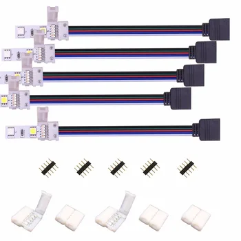 5X 5pin RGBW/RGBWW LED Strip Light 10mm Wide Connection Cable,RGBW LED Stripe 17cm Long Converter Adapter Corner Connector ST261
5X 5pin RGBW/RGBWW LED Strip Light 10mm Wide Connection Cable,RGBW LED Stripe 17cm Long Converter Adapter Corner Connector ST261