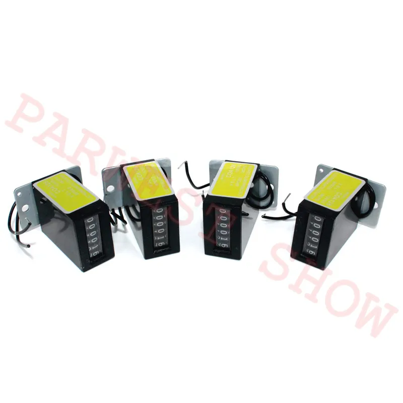 4PCS/Lot Arcade 6 Digits 12V Mechanical Coin Counter Meter For coin acceptore operated vending machines accessories
4PCS/Lot Arcade 6 Digits 12V Mechanical Coin Counter Meter For coin acceptore operated vending machines accessories