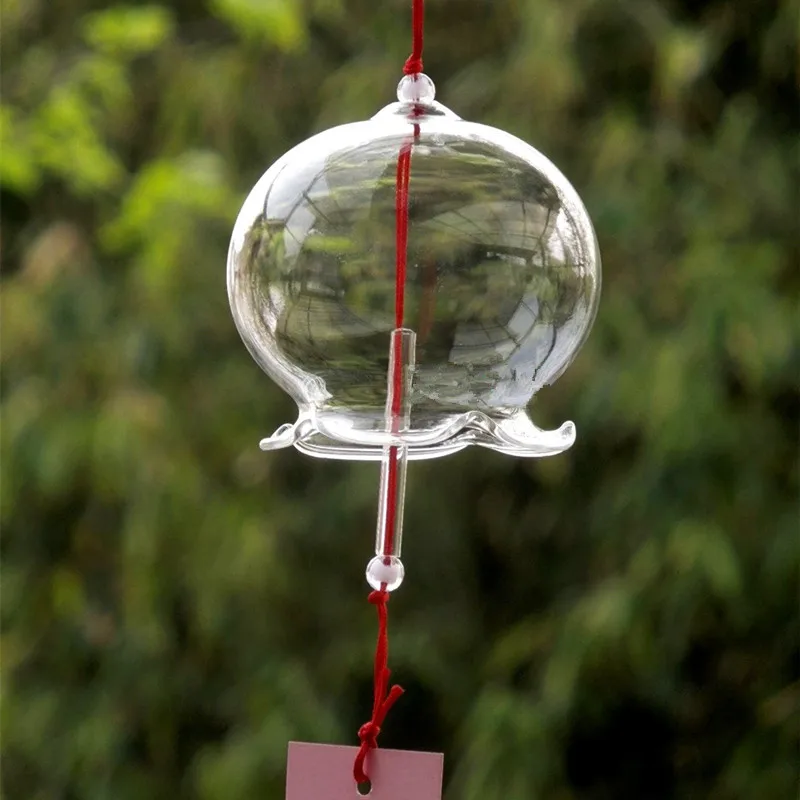 Japan Style Lace Pattern Glass Wind Bell Home Decorative Transparent Glass Windchime New Year Birthday Friend Gift Handmade
Japan Style Lace Pattern Glass Wind Bell Home Decorative Transparent Glass Windchime New Year Birthday Friend Gift Handmade