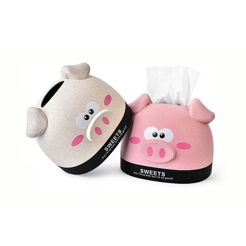 Cartoon Pig Tissue Box Household Cartoon Cute Paper Towel Tube Paper Storage Box Creative Household Products
Cartoon Pig Tissue Box Household Cartoon Cute Paper Towel Tube Paper Storage Box Creative Household Products