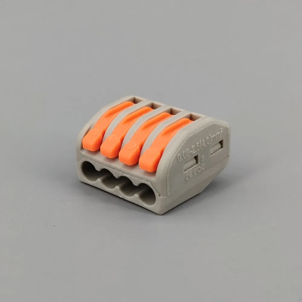 10 PCS 4 Pin PCT-214 Universal compact wire wiring connector conductor terminal block with lever
10 PCS 4 Pin PCT-214 Universal compact wire wiring connector conductor terminal block with lever