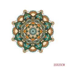 המנדלה פרח פרפר דבורה אופני רחיץ תיקוני גיהוץ מדבקת ברזל על העברות עבור בגדי ברזל על בגדי דקור Applique(China)