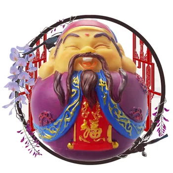 XXXG The elder birthday auspicious decoration decoration named Roly Poly resin gifts
XXXG The elder birthday auspicious decoration decoration named Roly Poly resin gifts